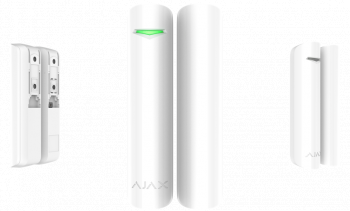 Bezp. kontaktron z czujnikiem wstrząsowym, biały DoorProtect Plus WHITE AJAX